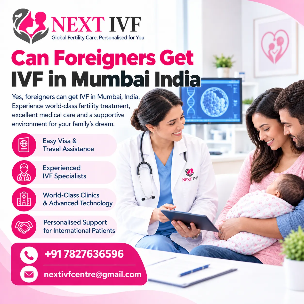 Can Foreigners Get IVF in Mumbai India? A Complete Guide for International Patients