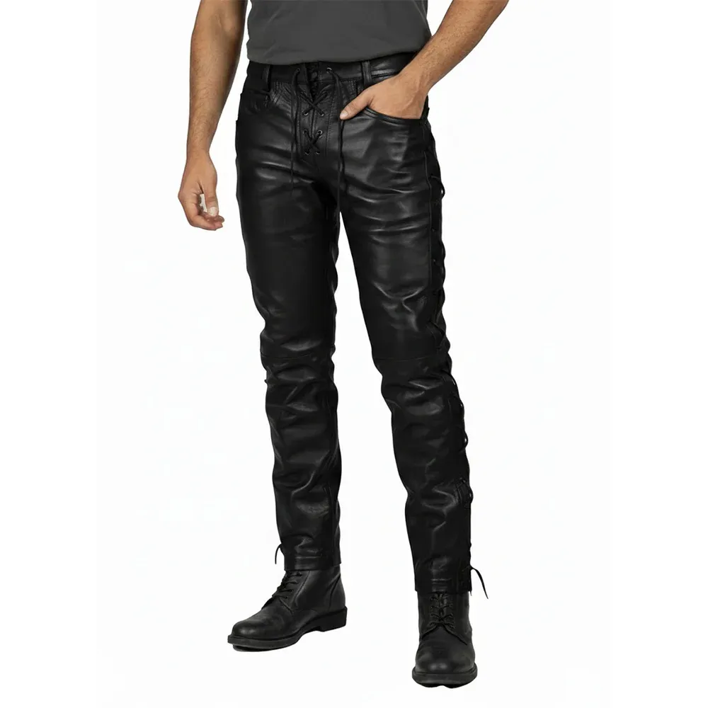 How to Choose the Perfect Men’s Leather Pants for Your Body Type