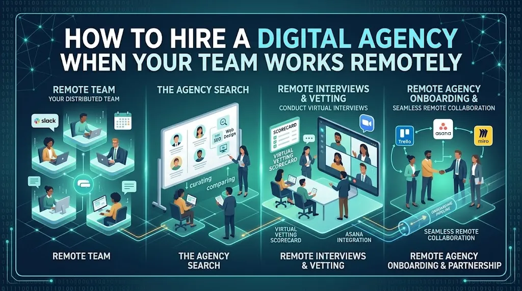 How to Hire a Digital Agency When Your Team Works Remotely