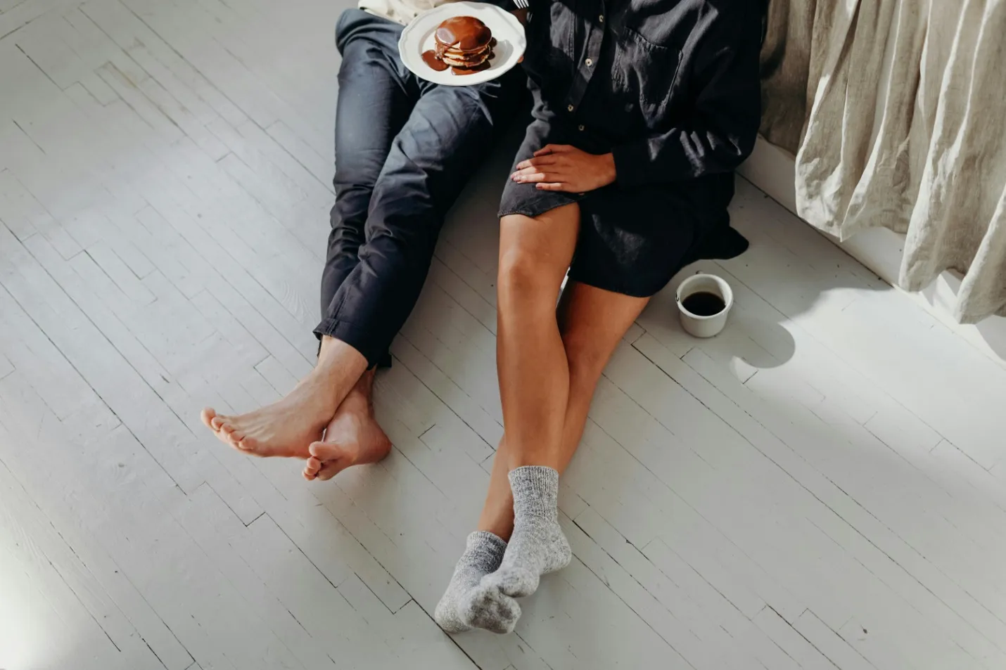 A cohabitating couple