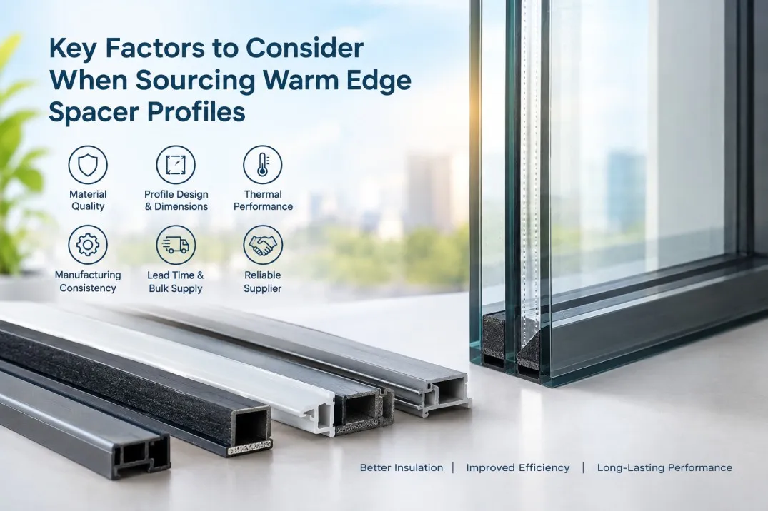 Key Factors to Consider When Sourcing Warm Edge Spacer Profiles