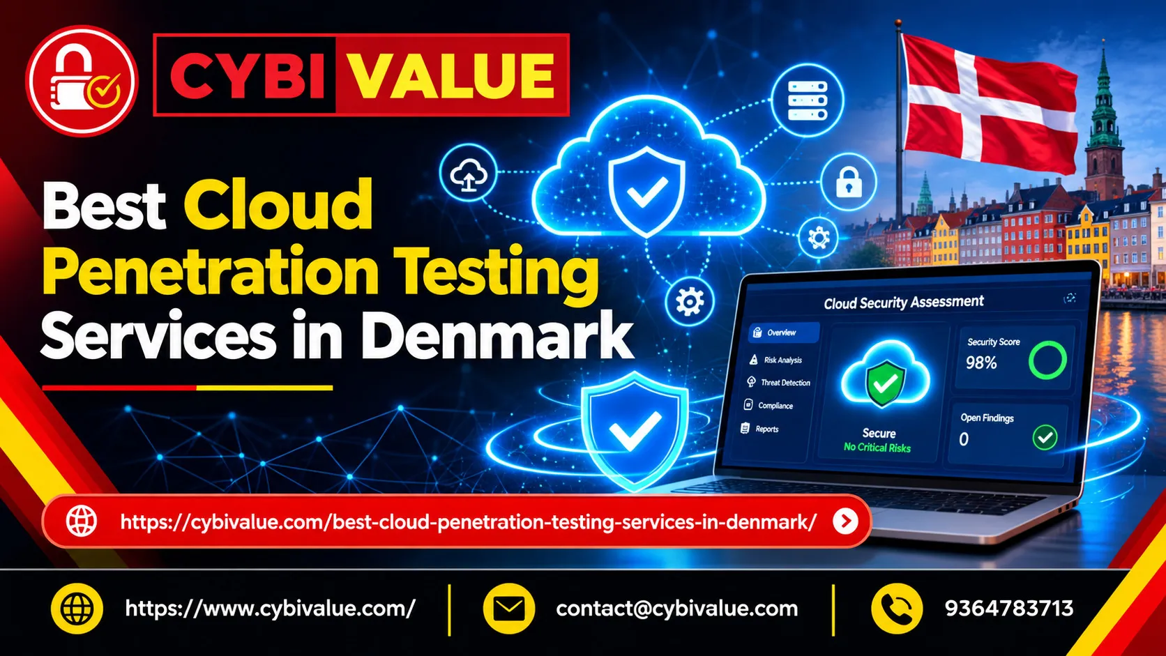 Cloud Infrastructure Vulnerability Testing and Security Auditing in Denmark