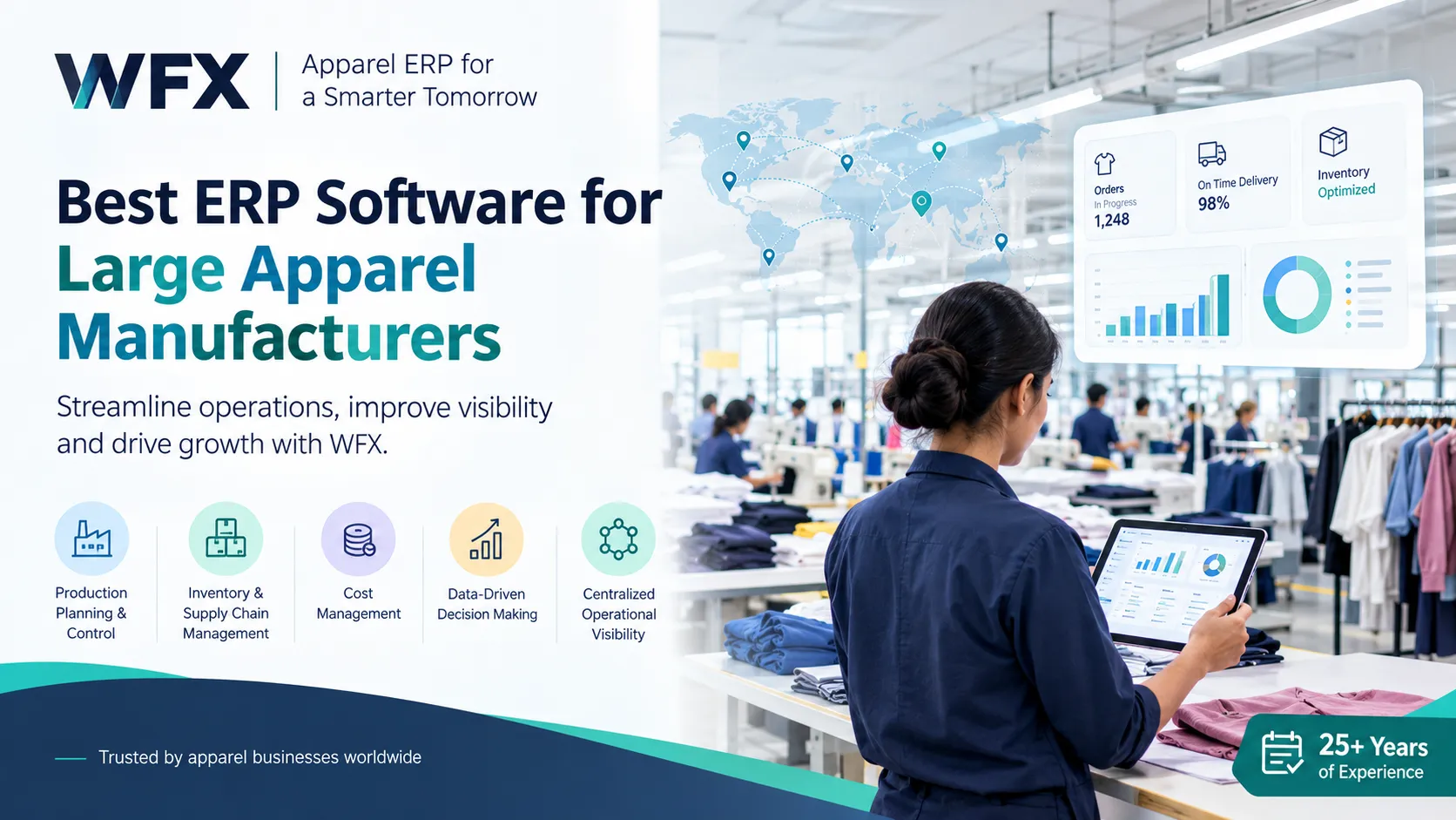 World Fashion Exchange (WFX): Best ERP Software for Large Apparel Manufacturers