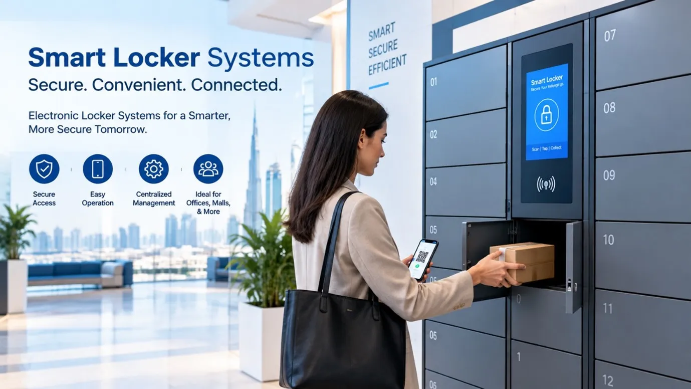 Smart Locker Systems for Modern shopping malls in the UAE: A Complete Smart Locker System Guide