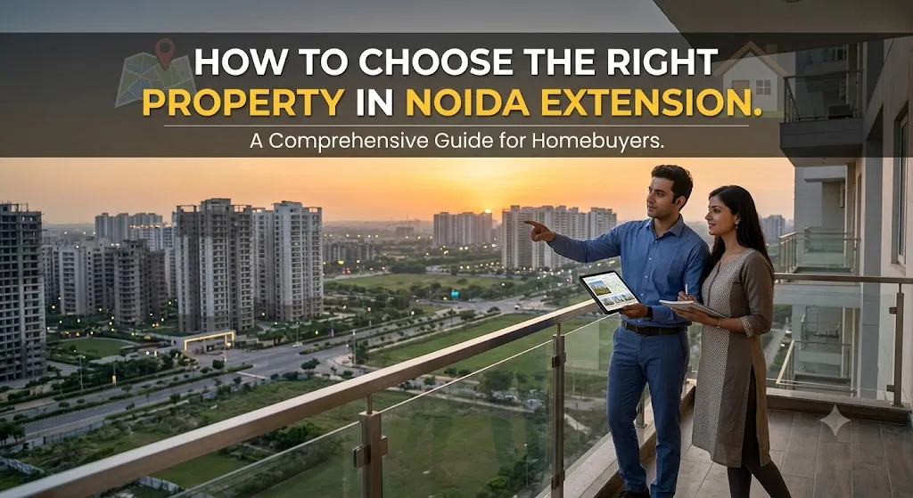 How to Choose the Right Property in Noida Extension