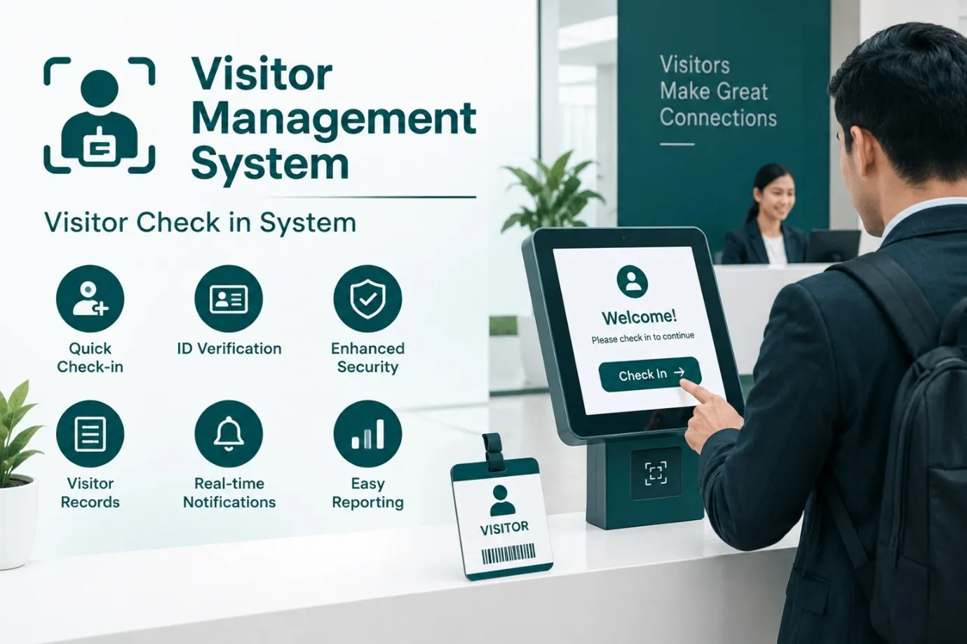 Digital Visitor Management for Commercial Buildings in Oman: A Complete Visitor Management System Guide