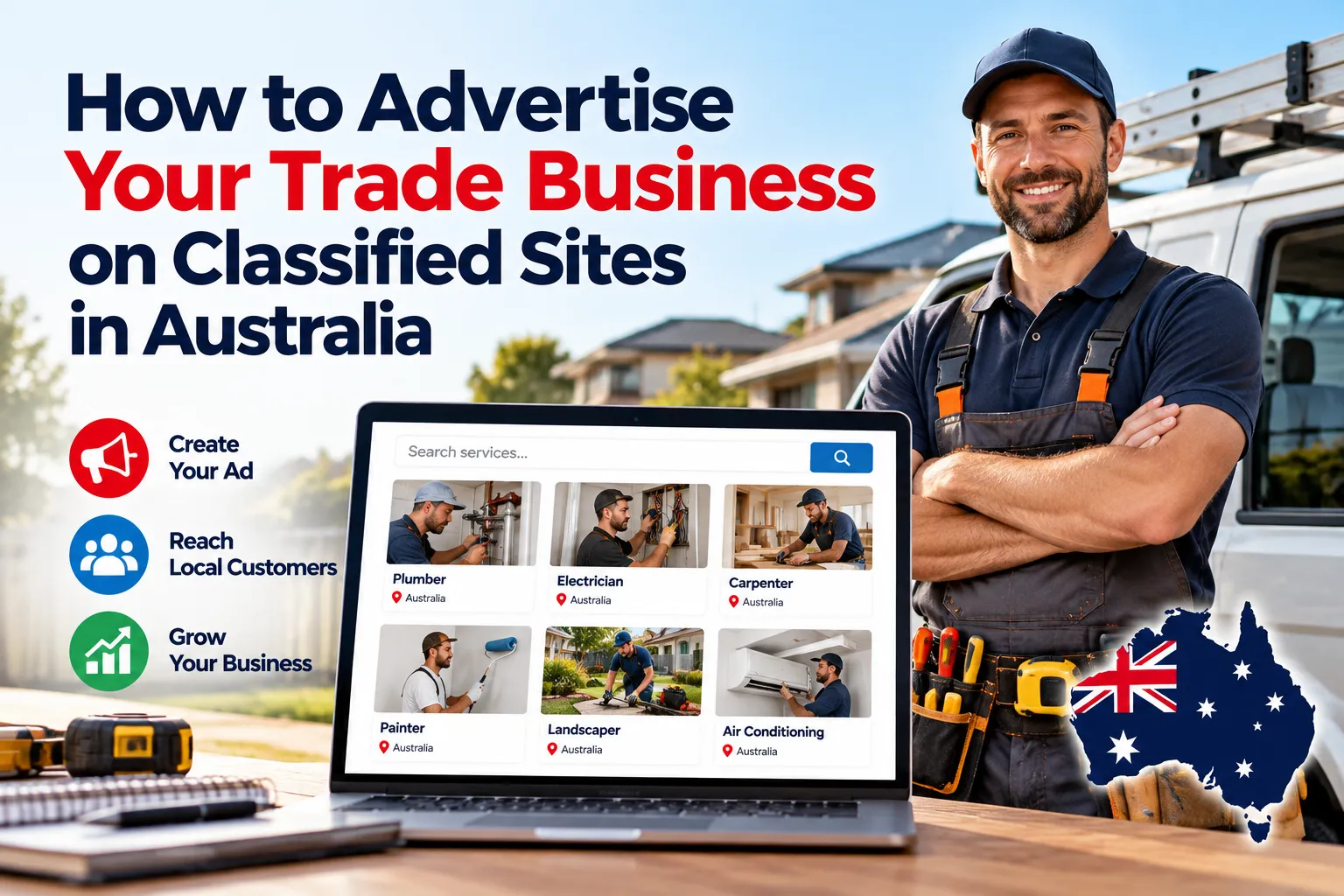 How to Advertise Your Trade Business on Classified Sites in Australia