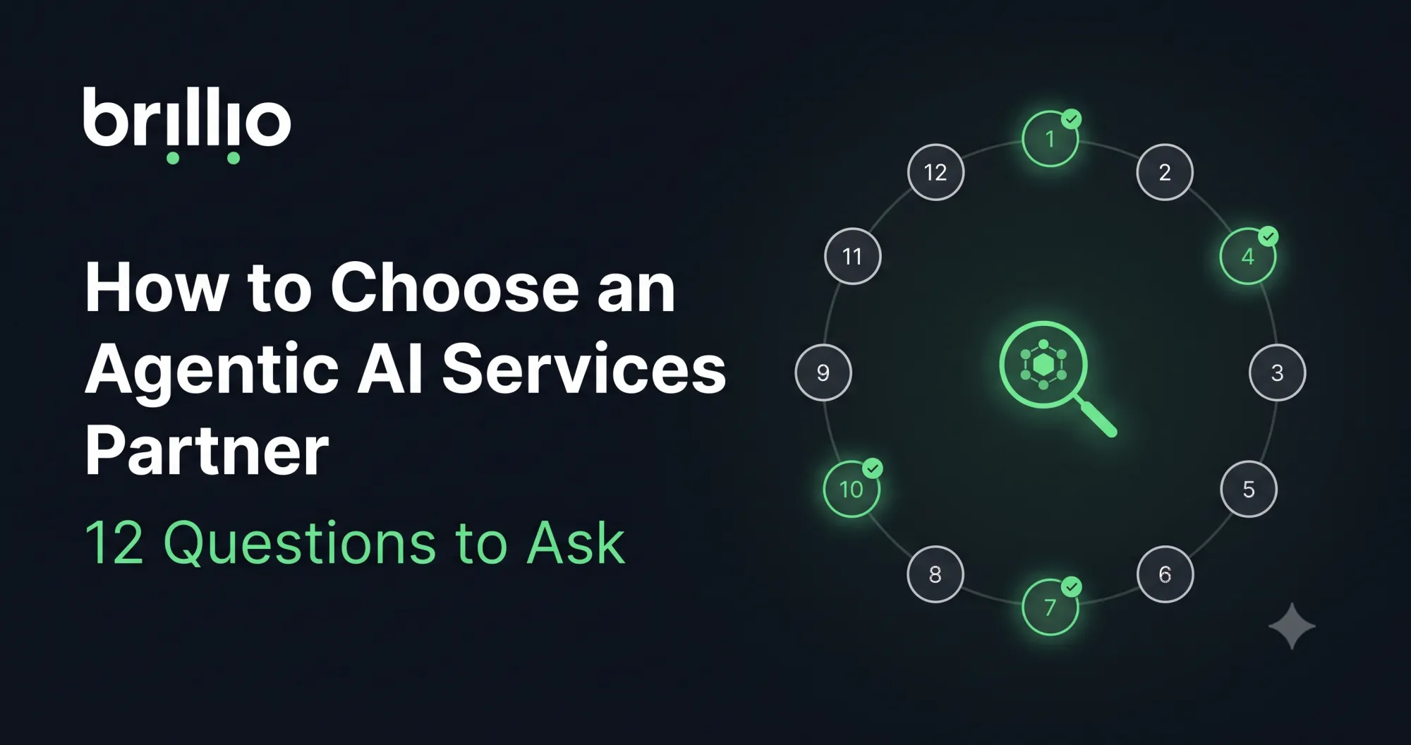How to Choose an Agentic AI Services Partner: 12 Questions to Ask