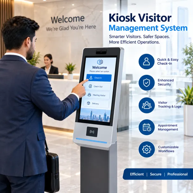 Kiosk Visitor Management System for Modern Businesses Across Oman