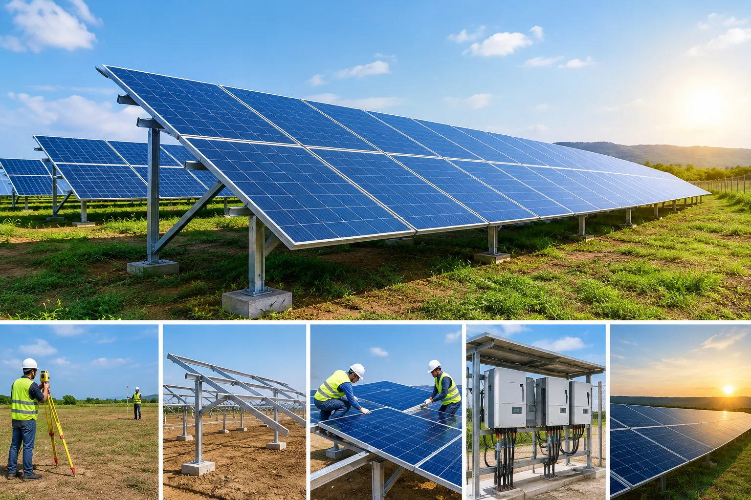 Ground Mounted Solar Panels Installation: Site Selection, Design and Setup