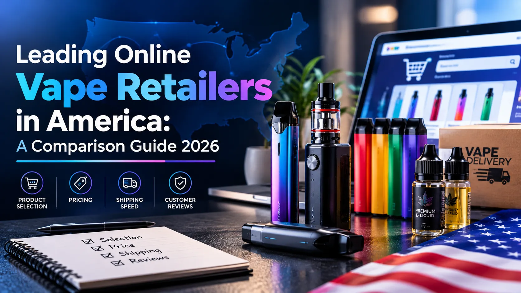 Leading Online Vape Retailers in America: A Comparison Guide 2026