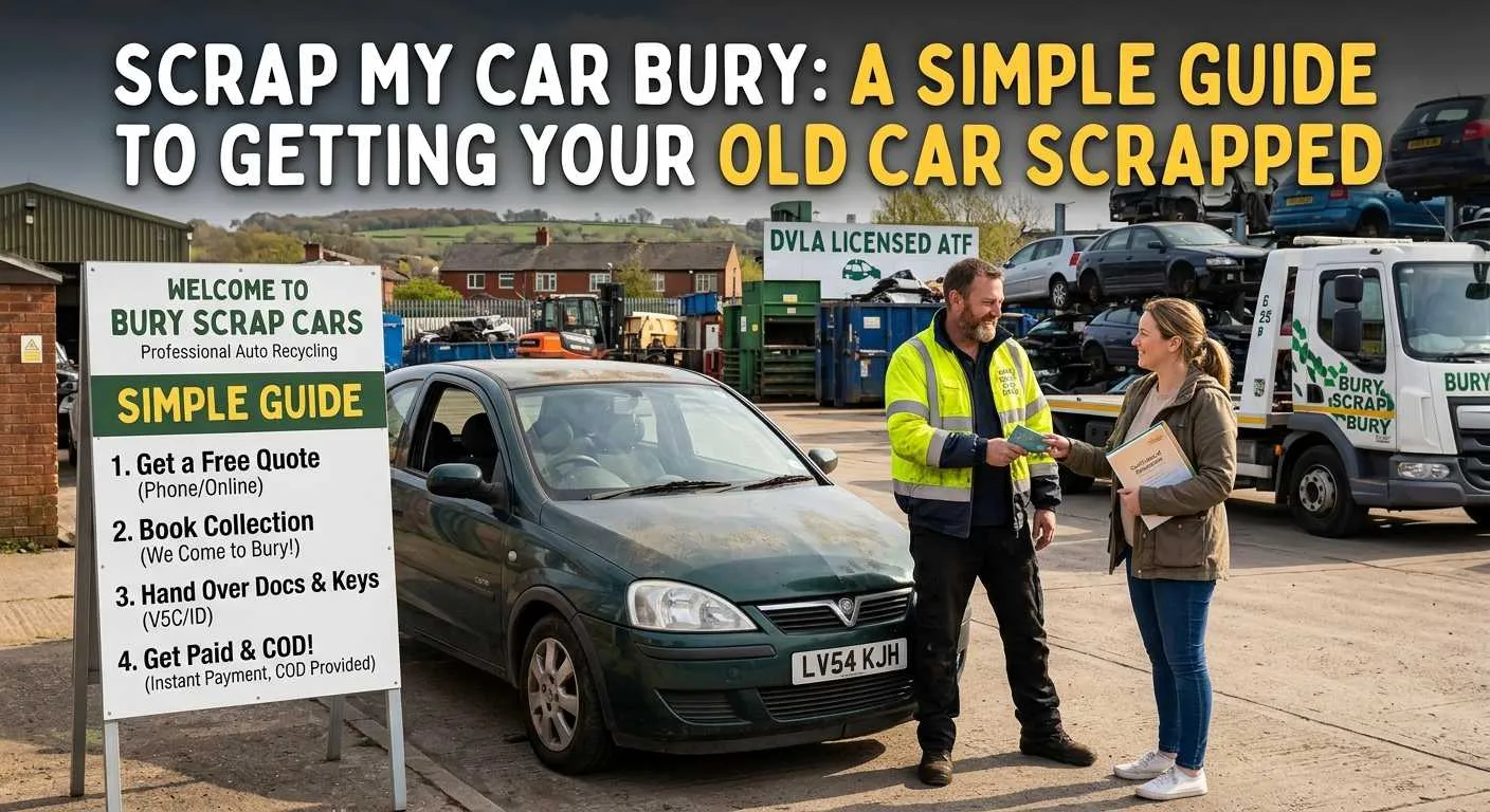 Scrap My Car Bury: A Simple Guide to Getting Your Old Car Scrapped
