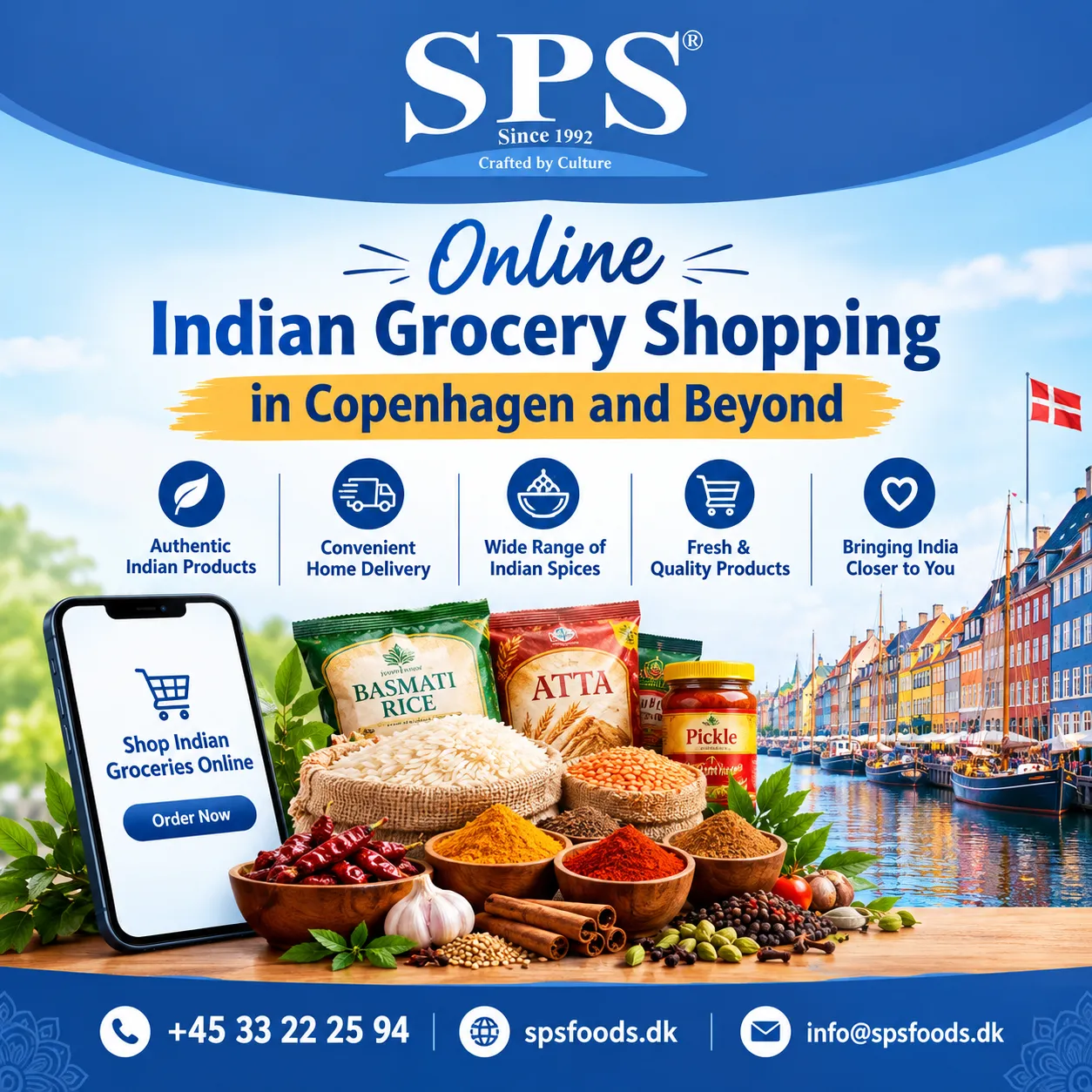 Online Indian Grocery Shopping in Copenhagen and Beyond