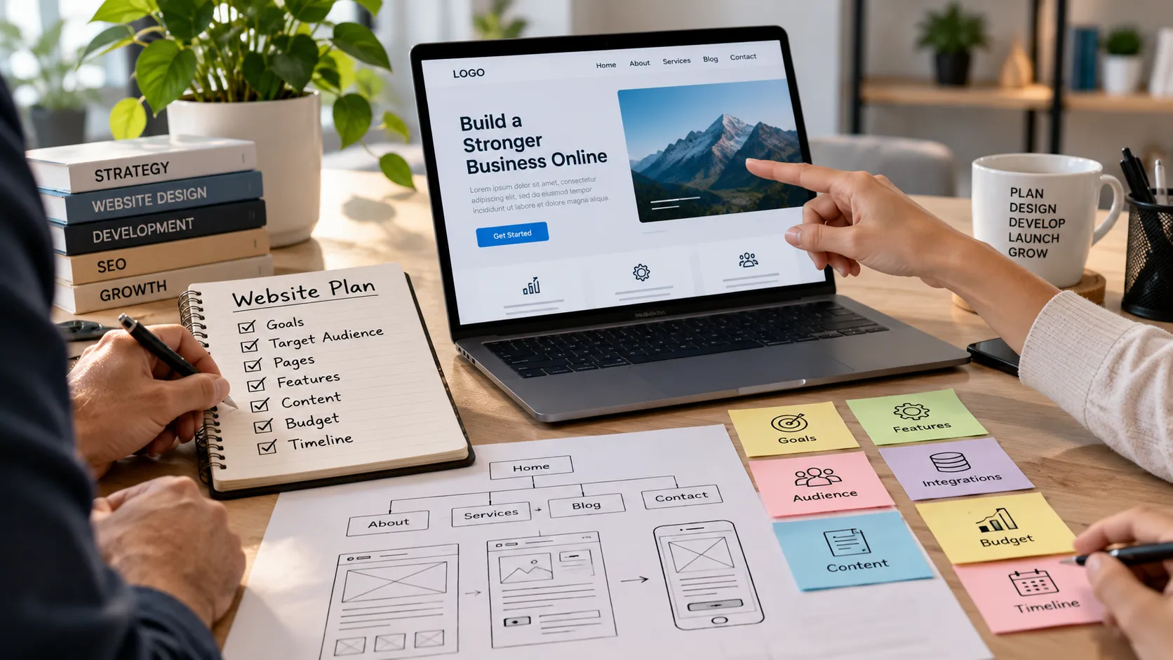 How to Plan a Business Website Before Hiring a Web Agency