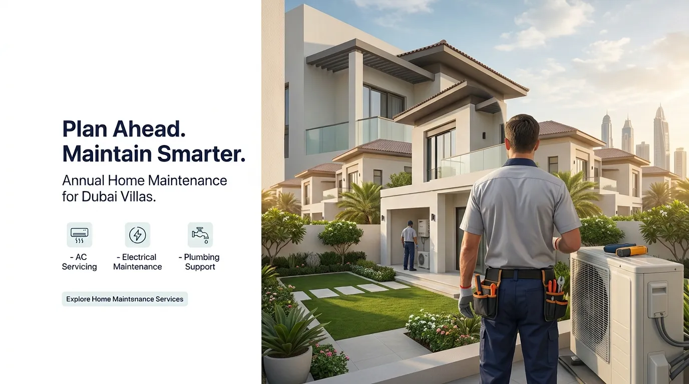 Annual Home Maintenance in Dubai: A Practical Guide for Villa Owners