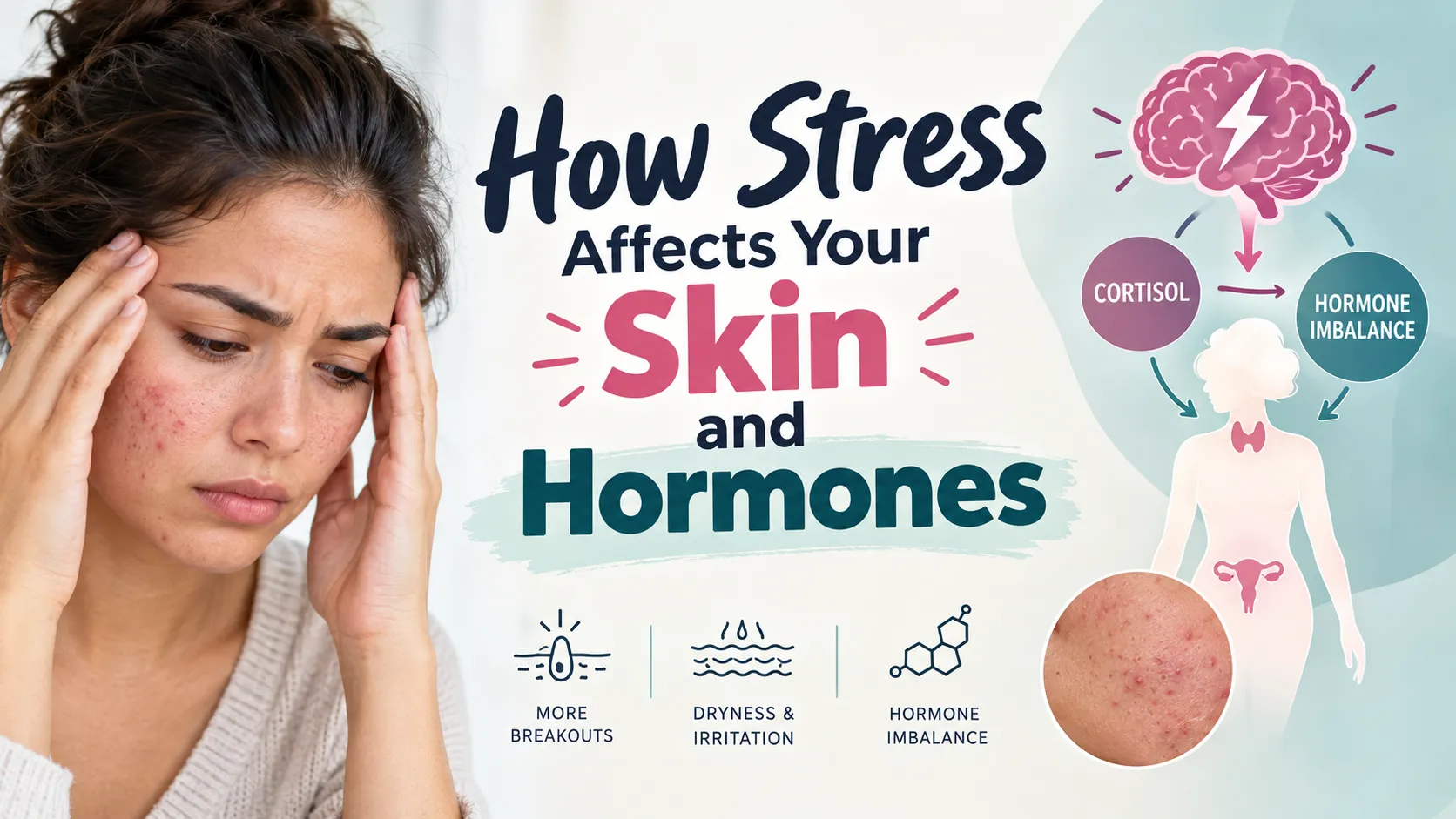 How Stress Affects Your Skin and Hormones?