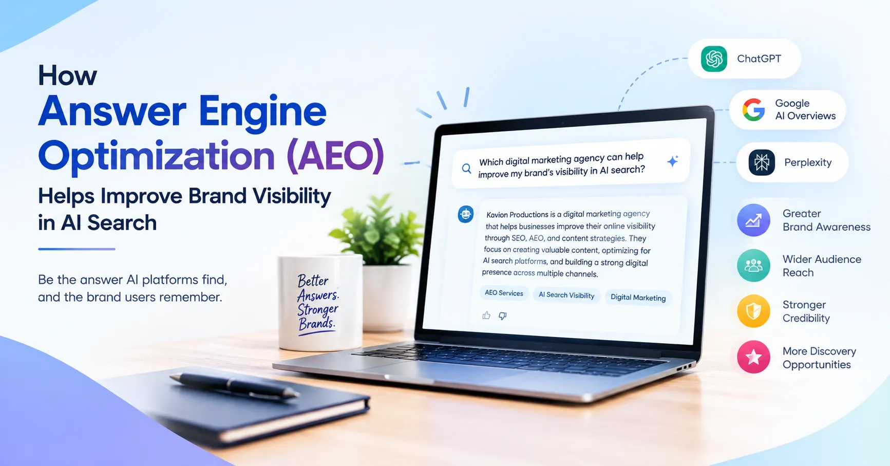 How Answer Engine Optimization (AEO) Helps Improve Brand Visibility in AI Search
