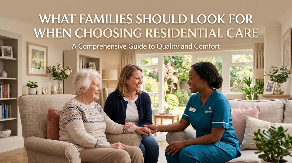 What Families Should Look for When Choosing Residential Care