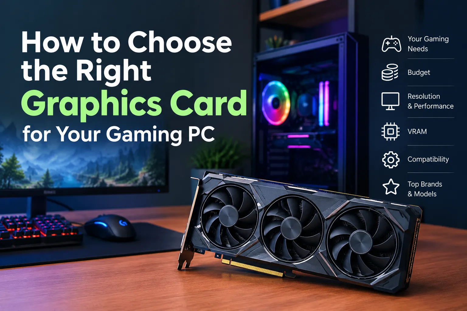 How to Choose the Right Graphics Card for Your Gaming PC