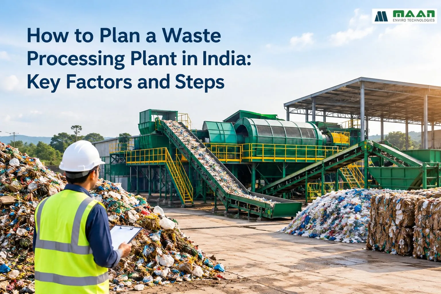 How to Plan a Waste Processing Plant in India: Key Factors and Steps