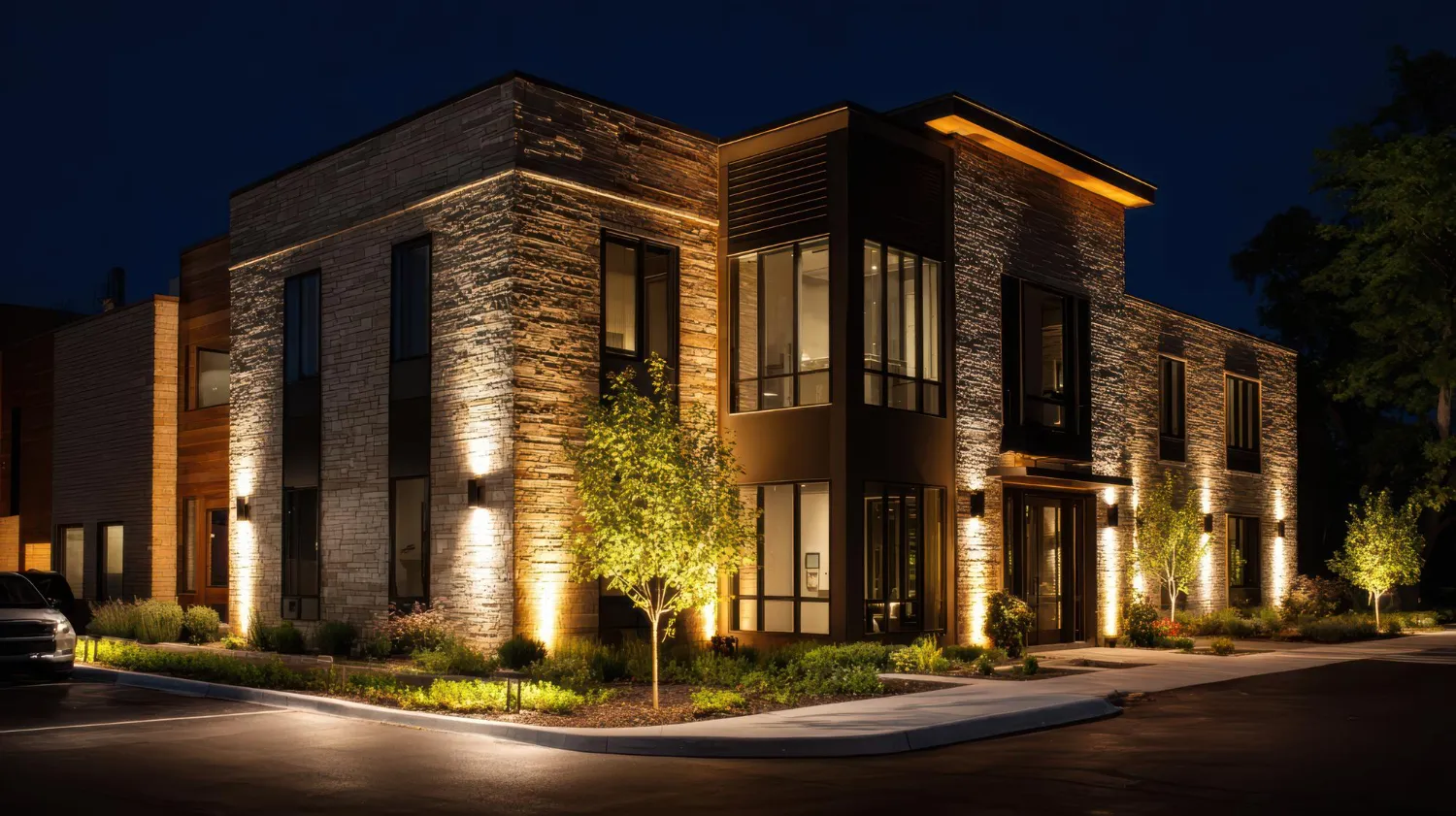 Upgrade Your Business Premises with the Right Outdoor Commercial Lighting
