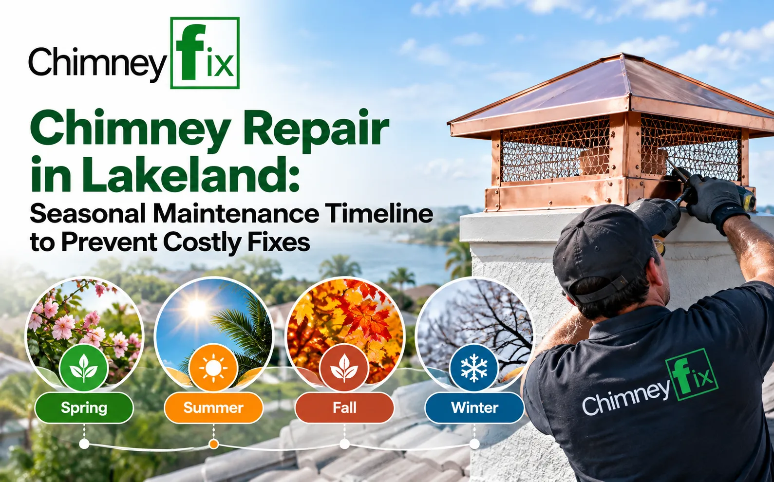 Chimney Repair in Lakeland: Seasonal Maintenance Timeline to Prevent Costly Fixes