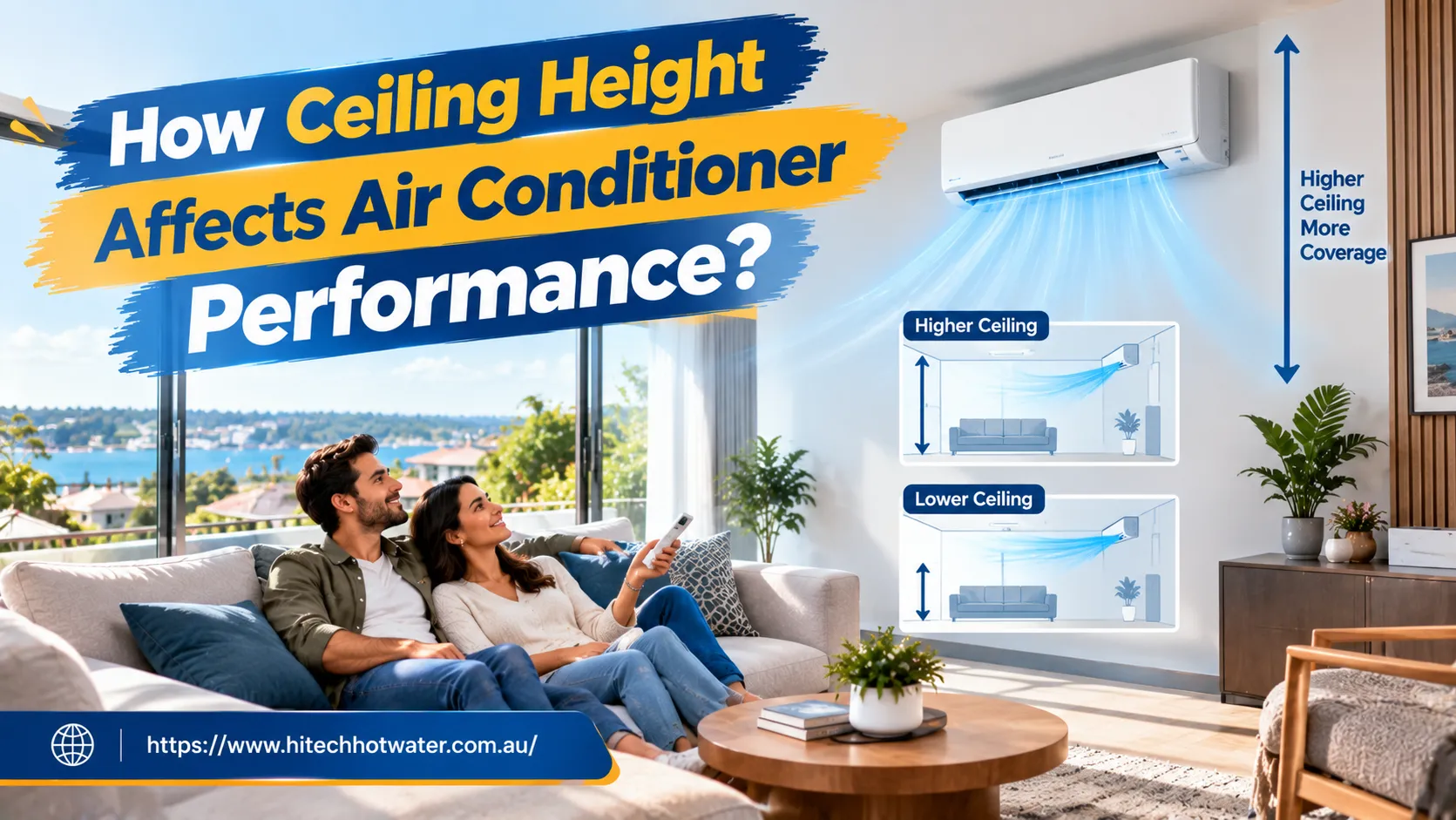 How Ceiling Height Affects Air Conditioner Performance?