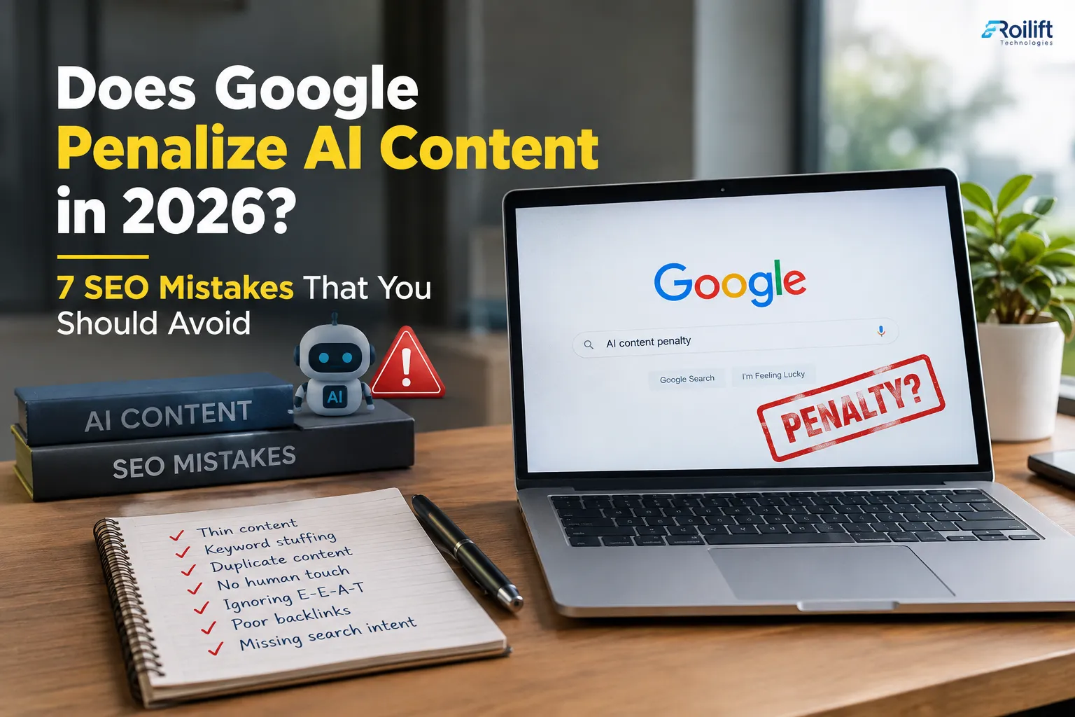 Does Google Penalize AI Content in 2026? 7 SEO Mistakes That You Should Avoid