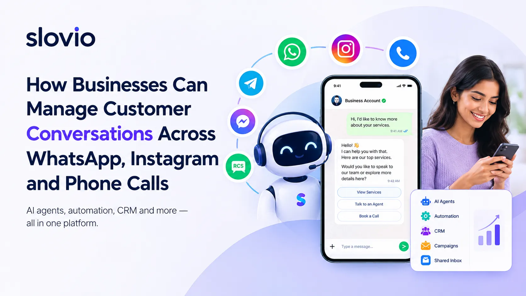 How Businesses Can Manage Customer Conversations Across WhatsApp, Instagram and Phone Calls
