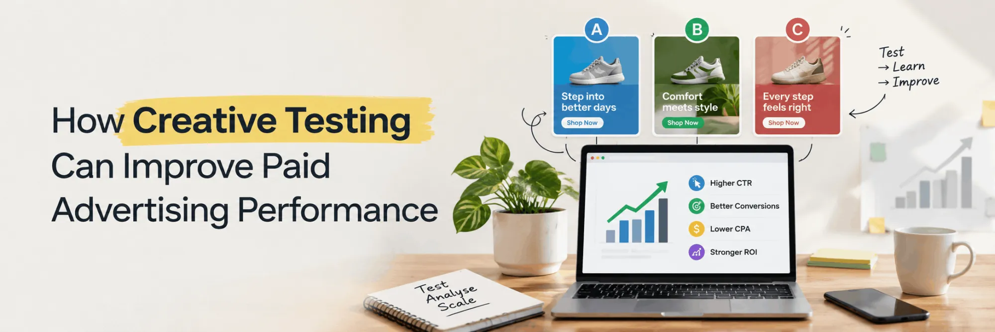 How Creative Testing Can Improve Paid Advertising Performance