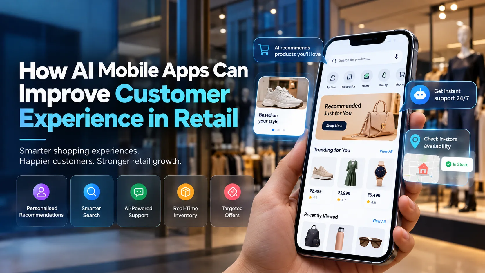 How AI Mobile Apps Can Improve Customer Experience in Retail