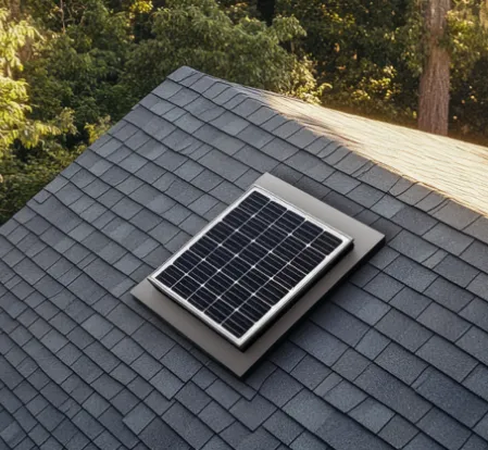 Improve Attic Ventilation with Solar Attic Fan Installation
