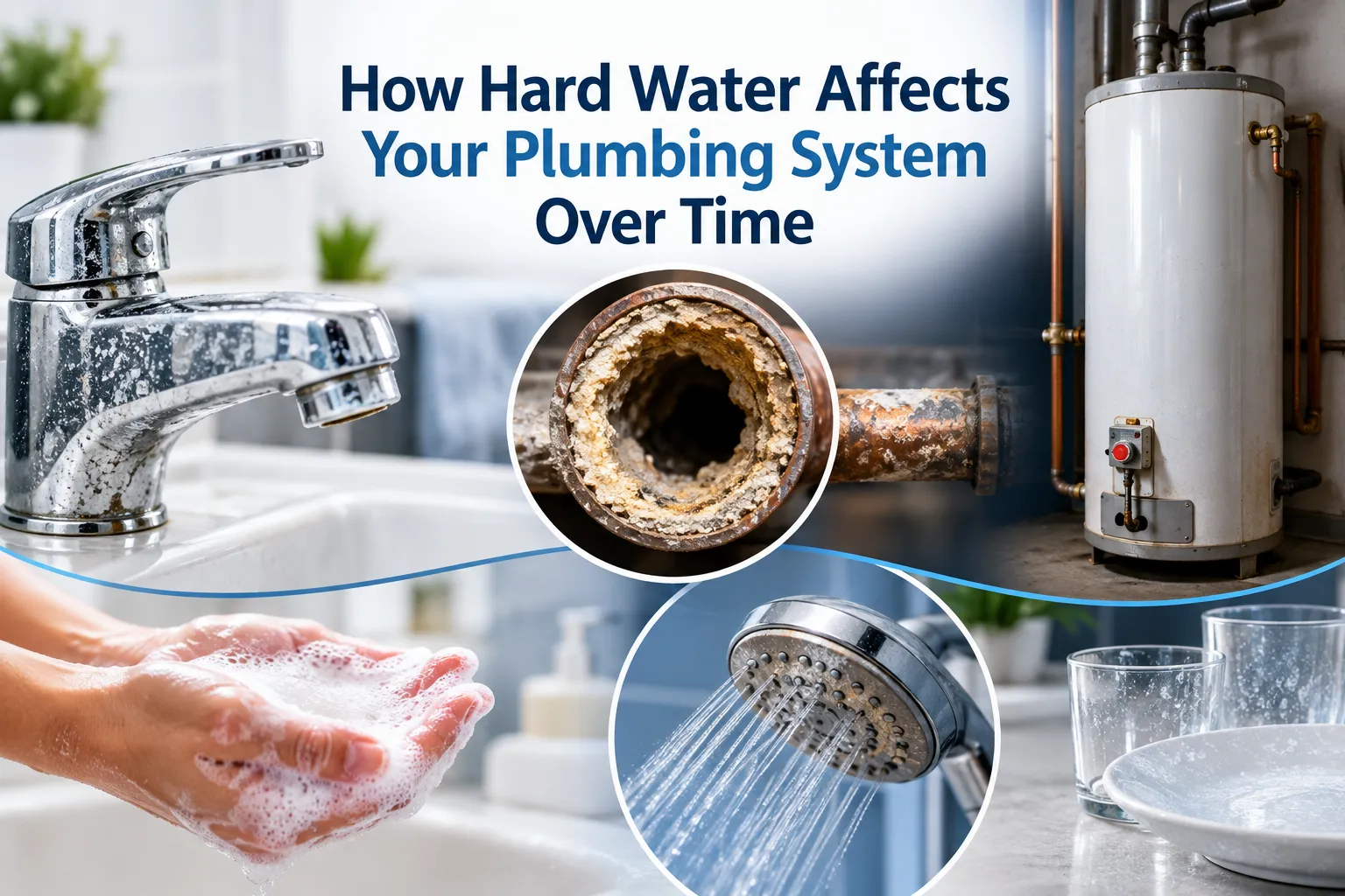 How Hard Water Affects Your Plumbing System Over Time