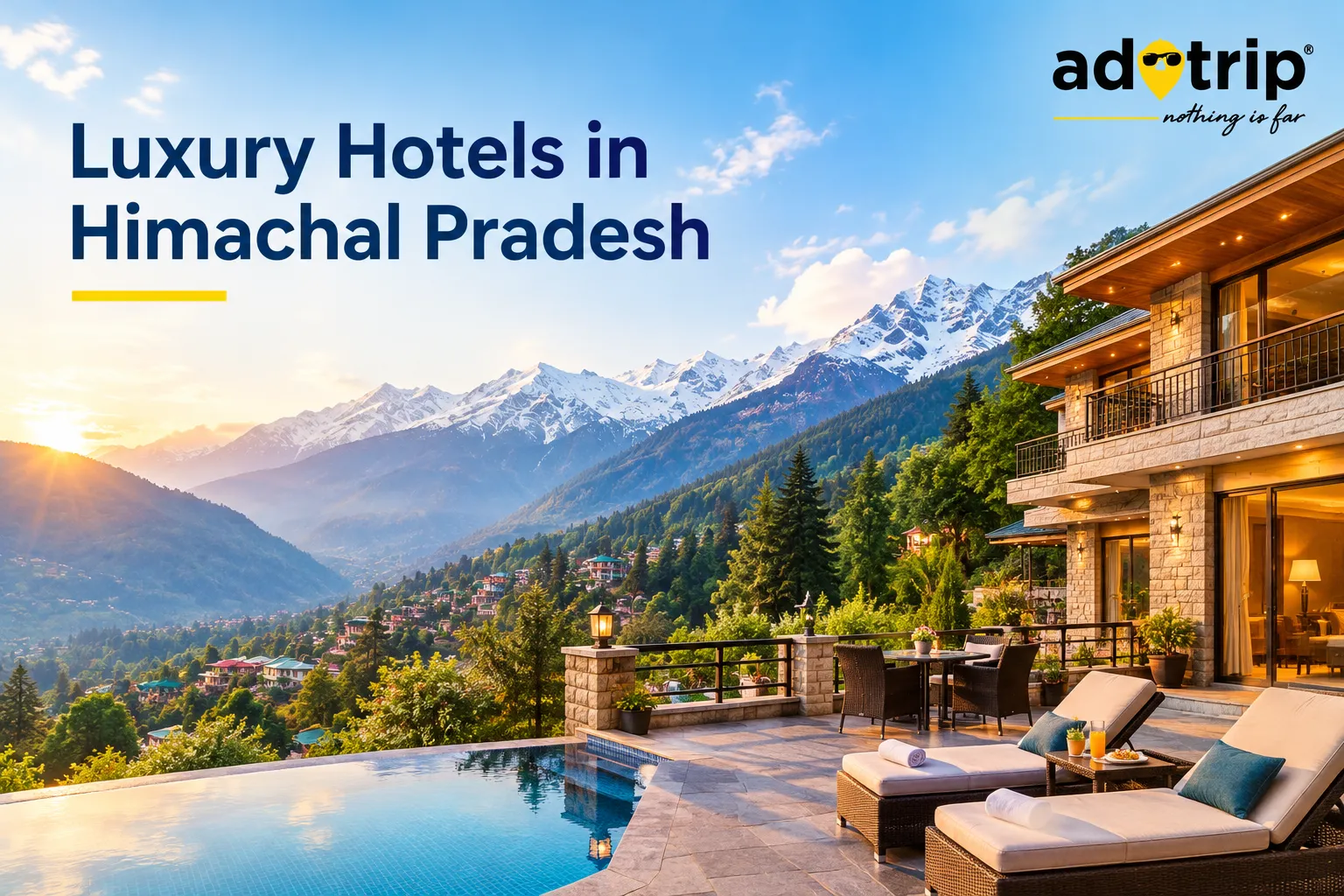 Luxury Hotels in Himachal Pradesh: Experience Mountain Comfort and Heritage Stays