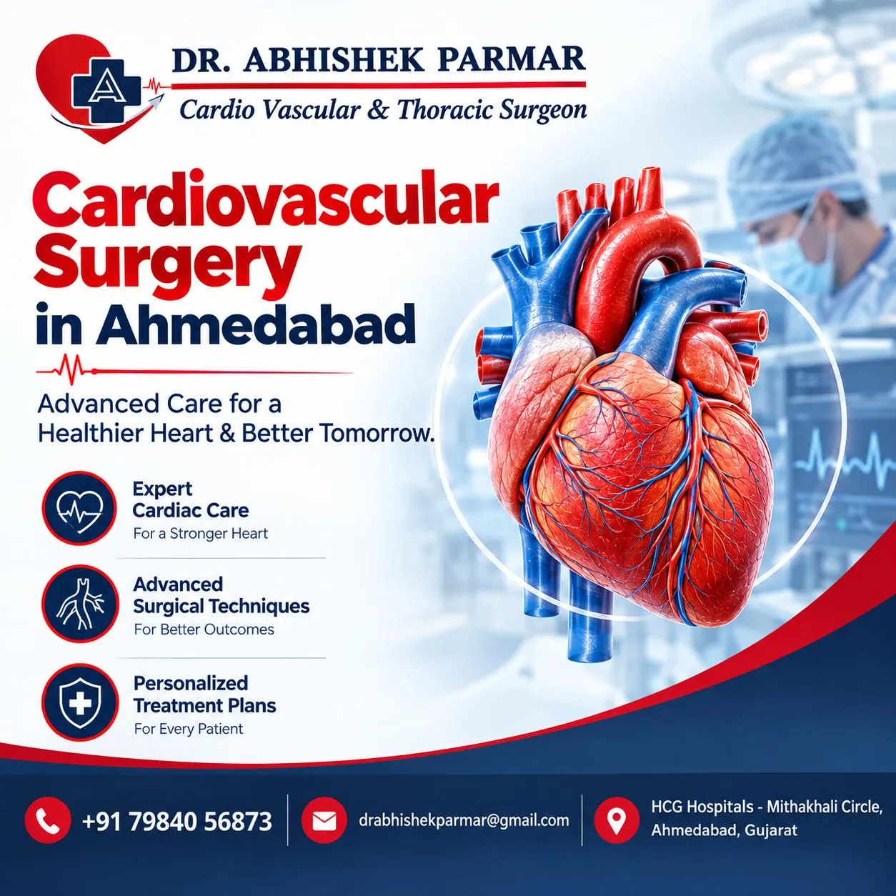 When Does a Patient Need Cardiovascular Surgery for a Heart Condition?