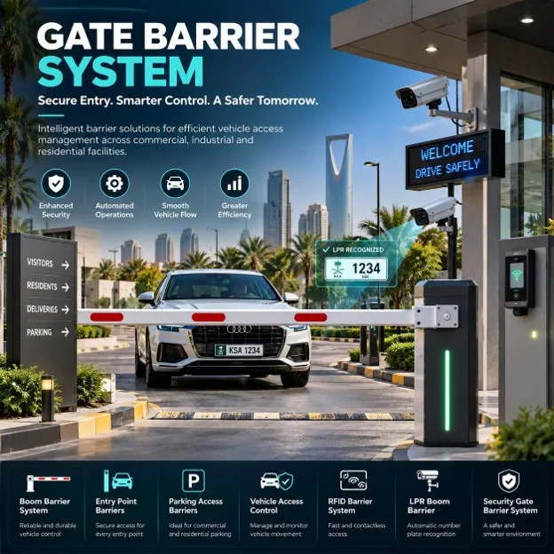 Modern Gate Barrier Systems for Enhanced Security in Saudi Arabia