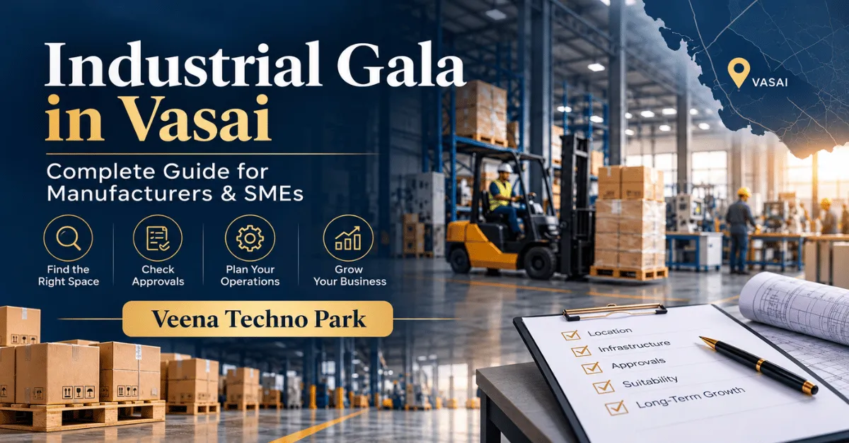 Industrial Gala in Vasai: What Manufacturers and SMEs Should Check