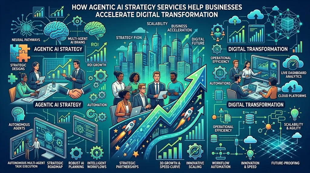 How Agentic AI Strategy Services Help Businesses Accelerate Digital Transformation