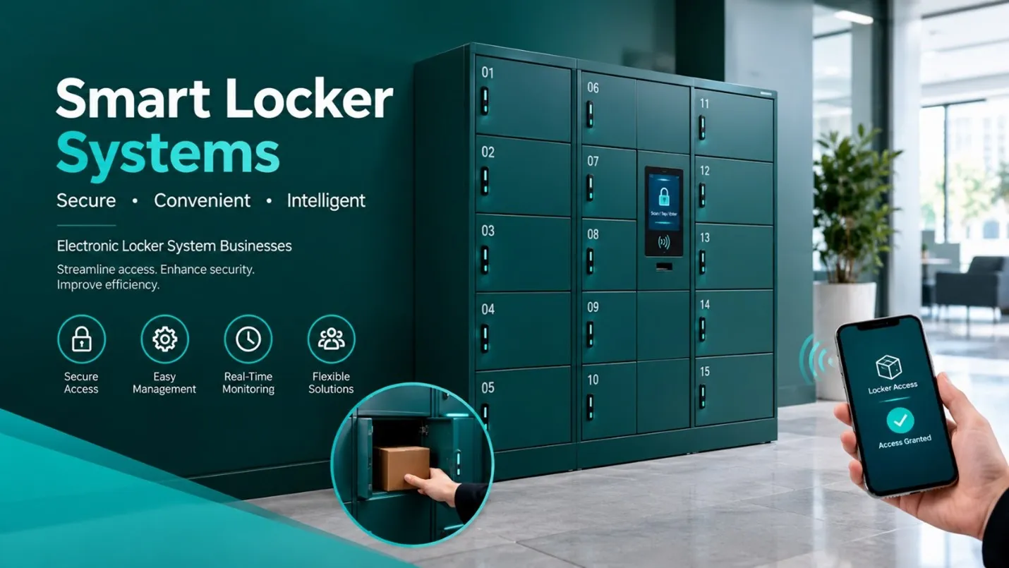 Secure Smart Locker System for Logistics Facilities in UAE