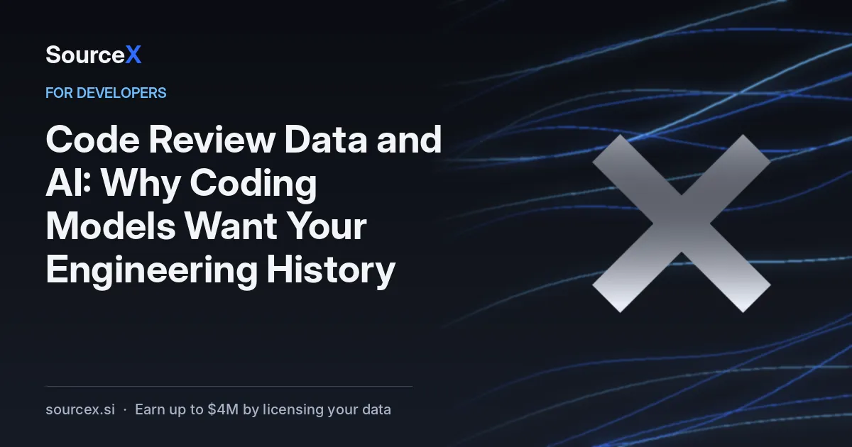 Code Review Data and AI: Why Coding Models Want Your Engineering History