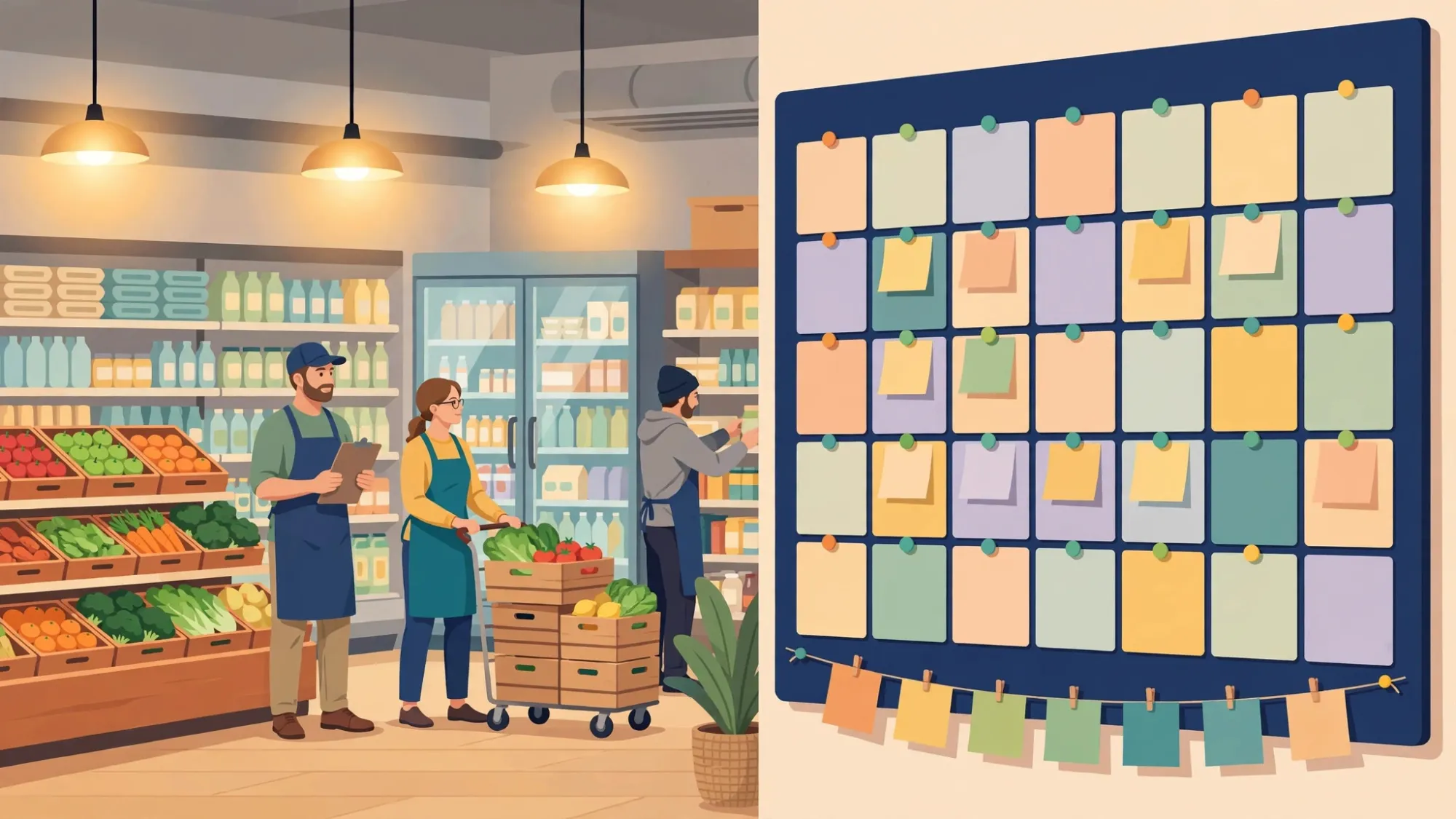 How UK Supermarket Staff Actually Handle Shift Rotas and Scheduling