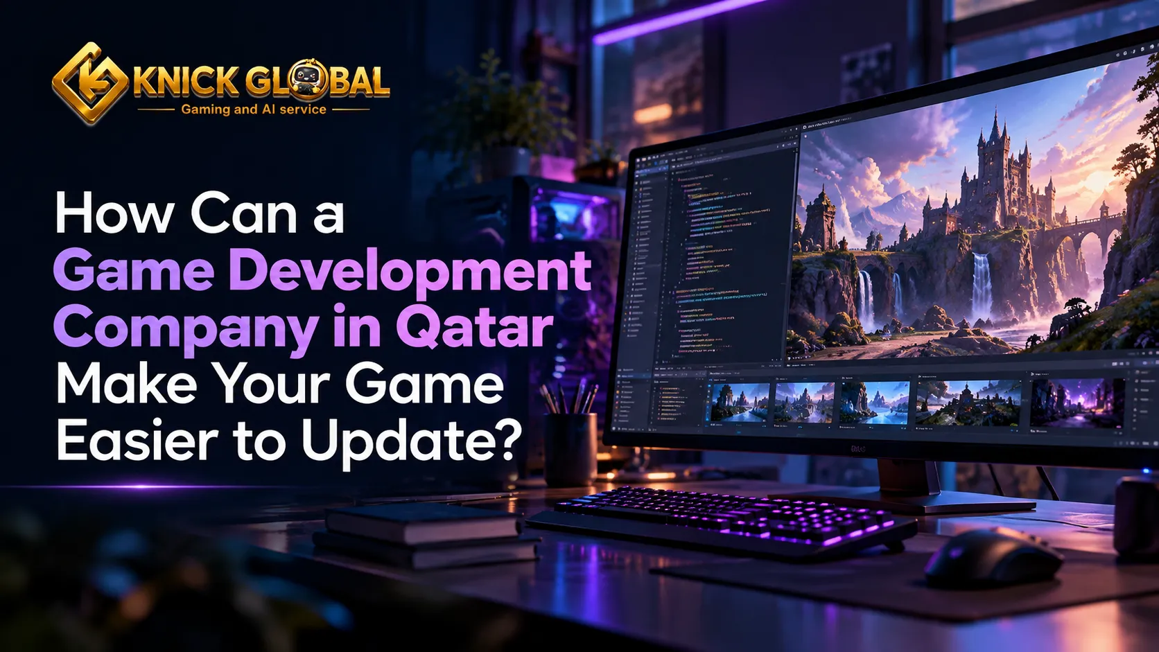 How Can a Game Development Company in Qatar Make Your Game Easier to Update?