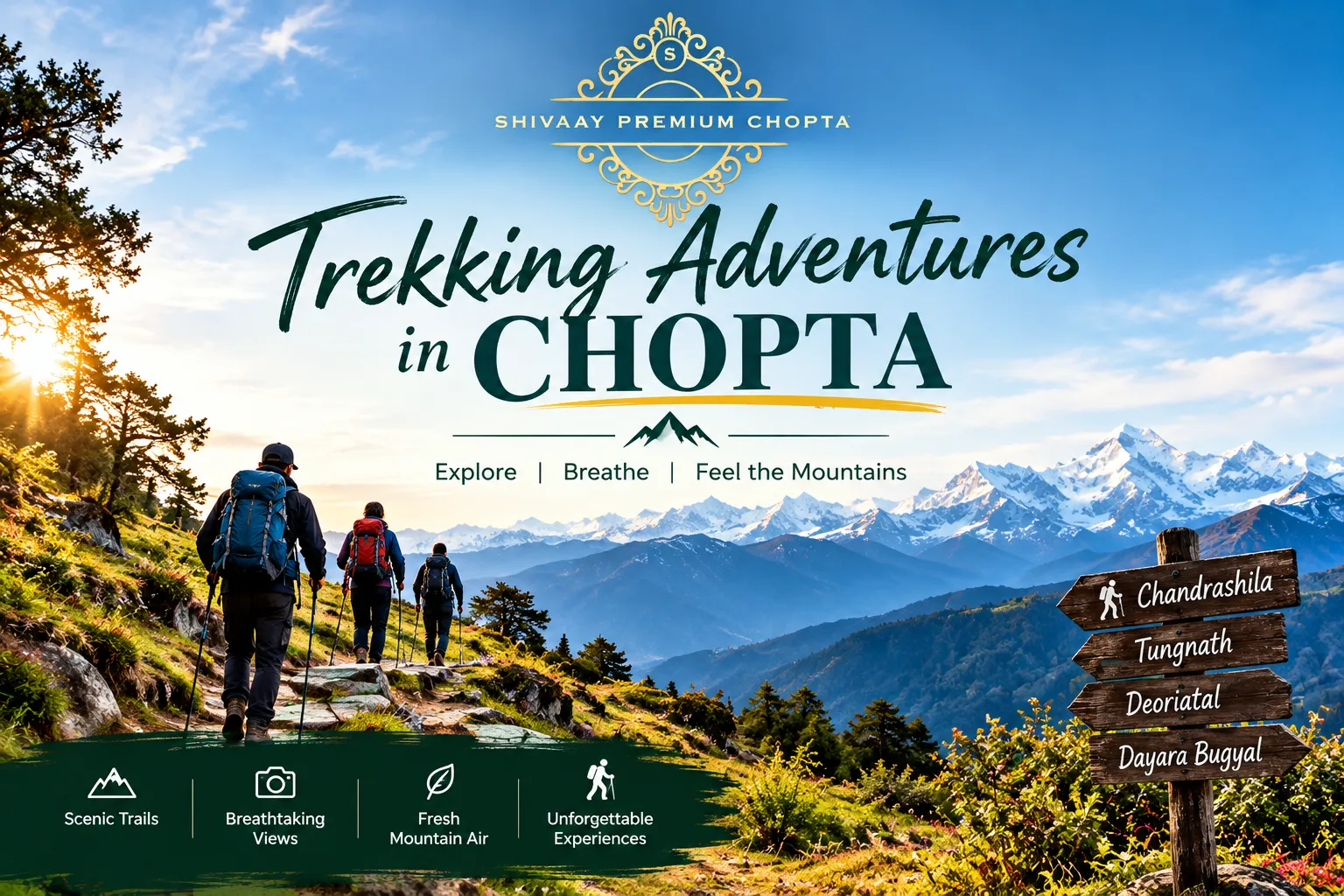 Trekking Adventures in Chopta: A Complete Guide to Trails, Nature, and Mountain Experiences
