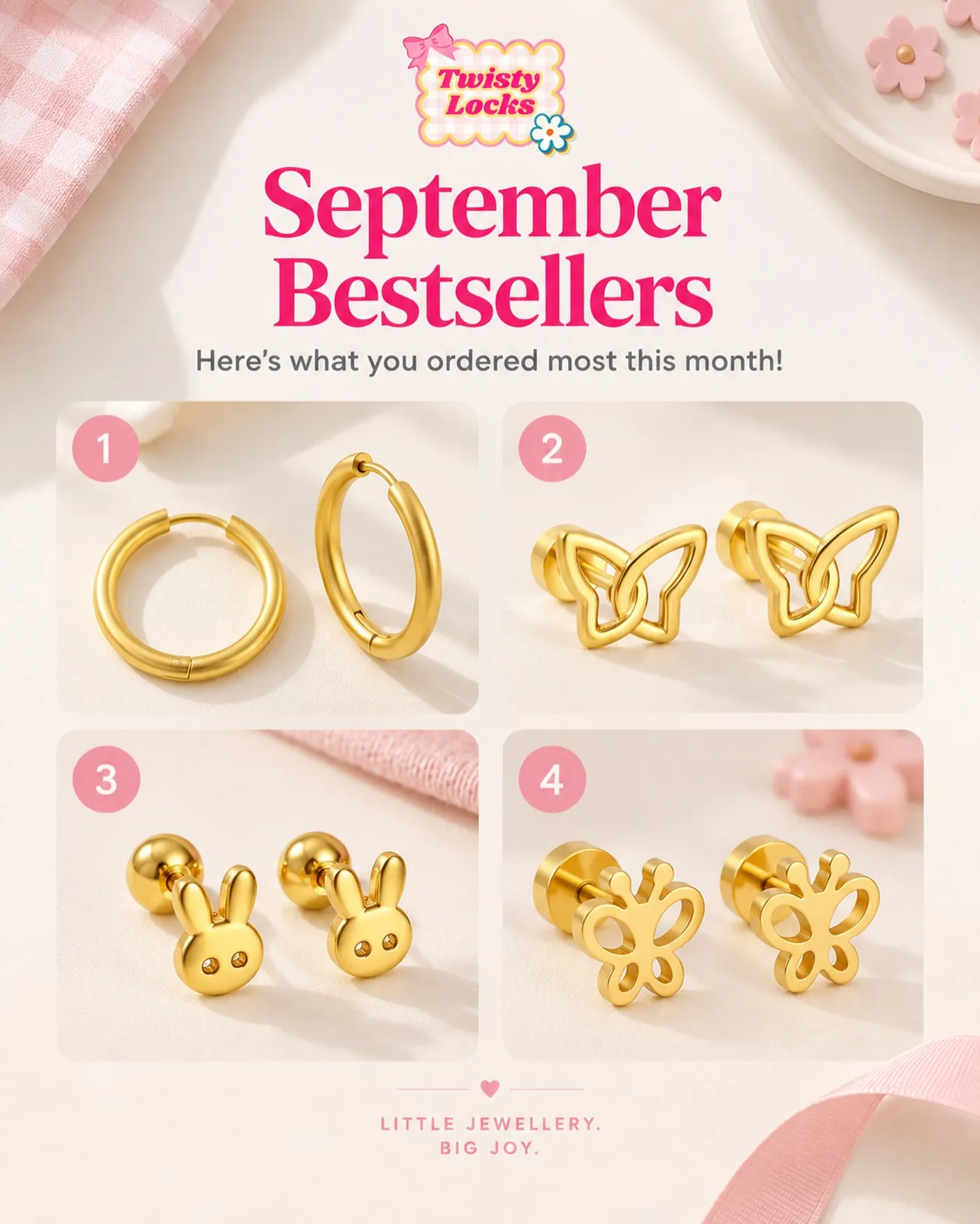 Choosing 18K Gold-Plated Kids Earrings: What Parents Should Check
