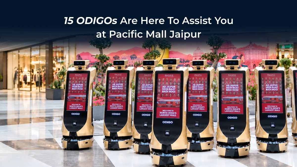 Kody Robots Deploys 15 AI-Powered Odigo Robots at Pacific Mall Jaipur to Transform the Shopping Experience