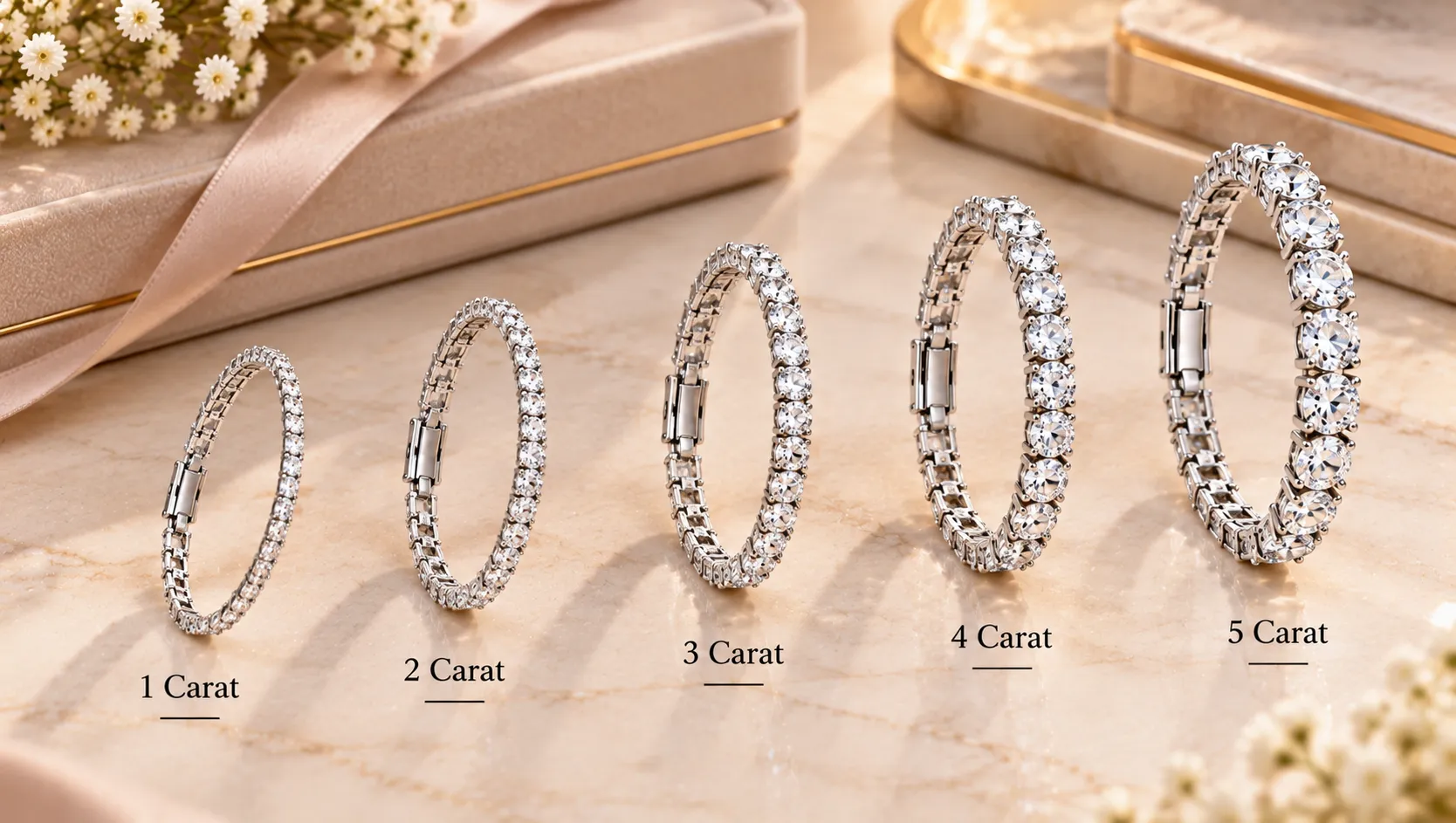 Diamond Bracelet Carat Weight: Understanding the Look