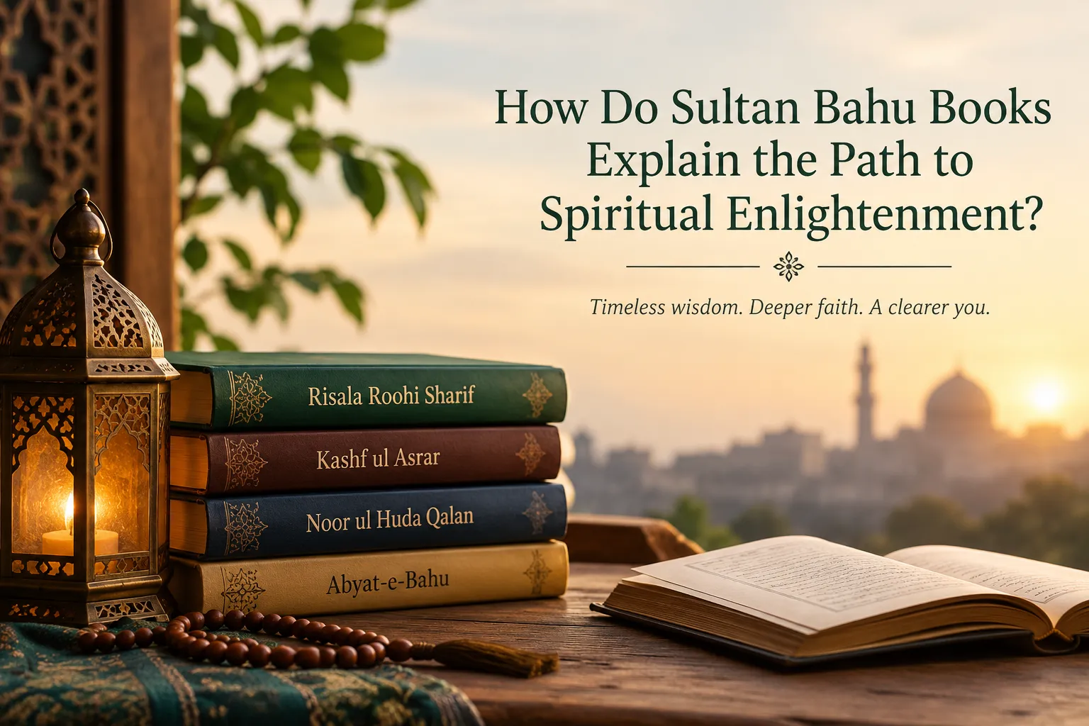 How Do Sultan Bahu Books Explain the Path to Spiritual Enlightenment?