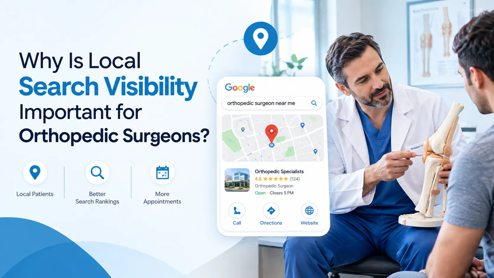 Why Is Local Search Visibility Important for Orthopedic Surgeons?