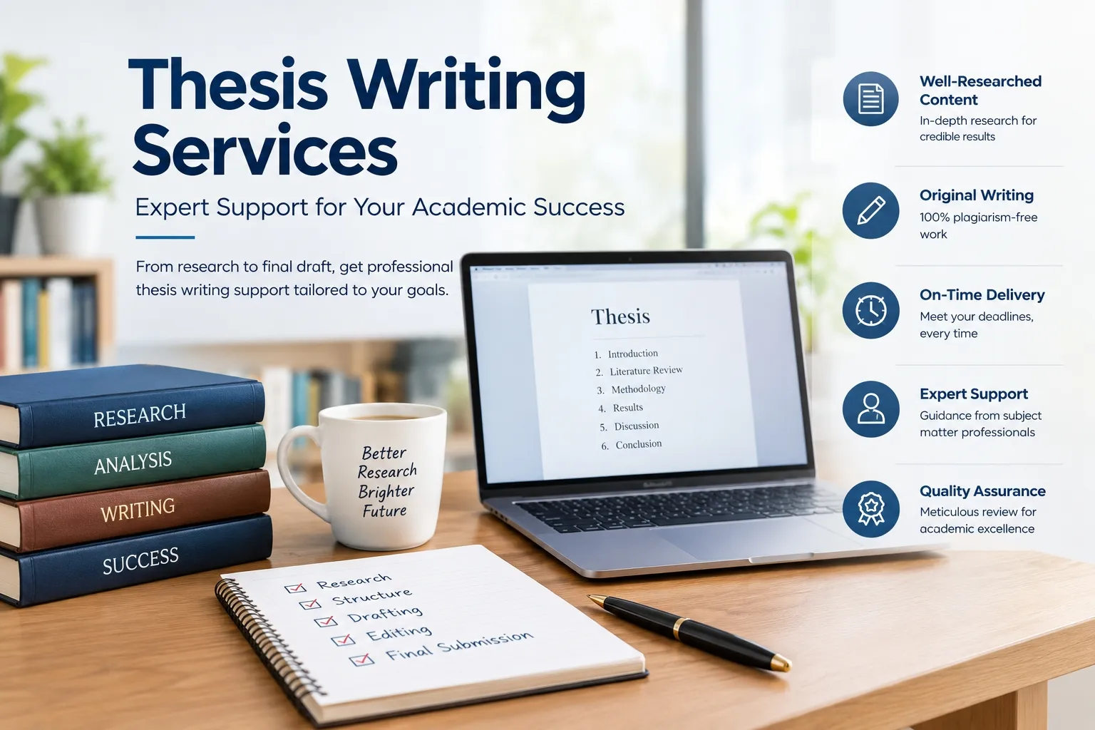 How Thesis Writing Services Simplify Complex Research Challenges