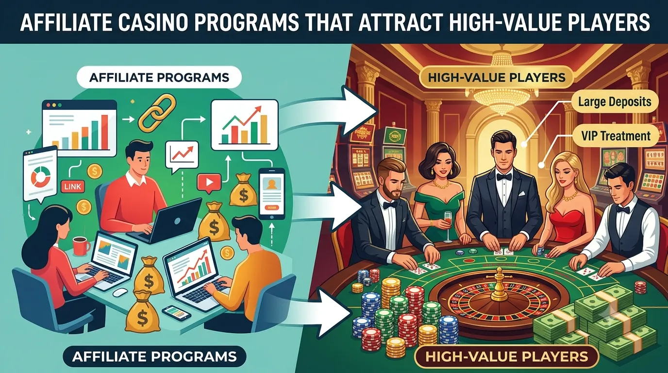Affiliate Casino Programs That Attract High-Value Players